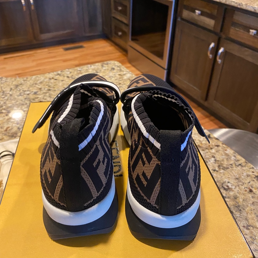 Fendi Rockoko knit sneakers - Picture 6 of 10